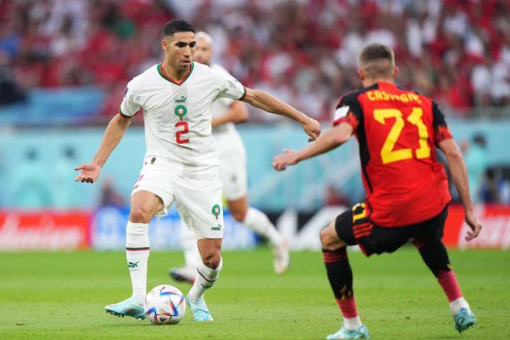 اشرف حكيمي - بلجيكا - المغرب اشرف حكيمي - بلجيكا - المغرب